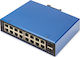 Digitus DN-651158 Managed L2 Switch με 16 Θύρες Gigabit (1Gbps) Ethernet και 2 SFP Θύρες