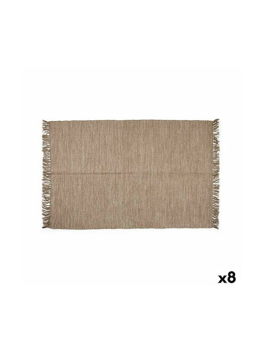 Gift Decor Rug Rectangular Cotton Coffee