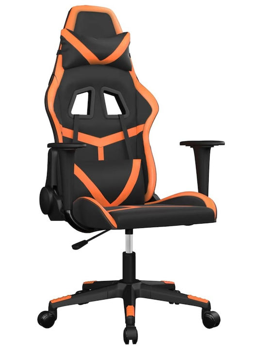 vidaXL 3143671 Καρέκλα Gaming Δερματίνης Μαύρο ...