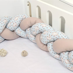 Baby Oliver Панта Плетена Вътрешен Mint 20x200см