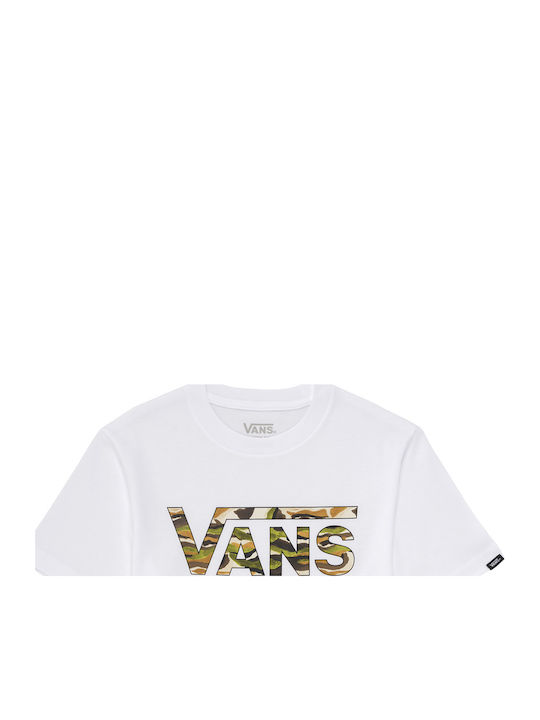 Vans Παιδικό T-shirt Λευκή Classic