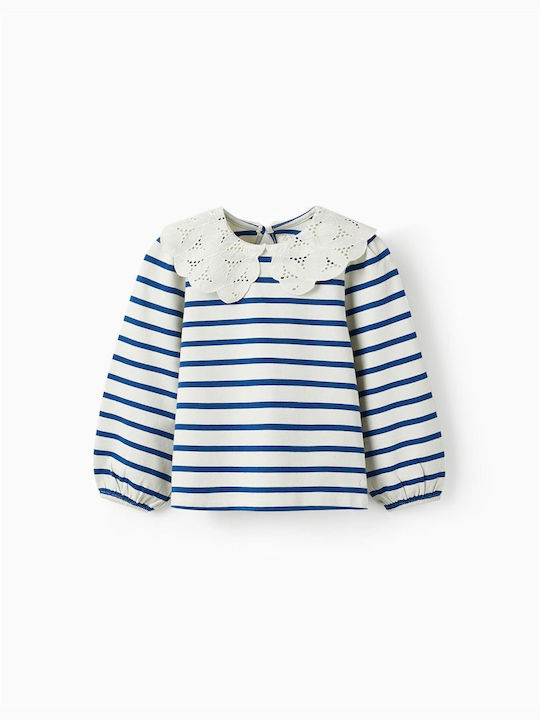 Zippy Kids Blouse Long Sleeve White