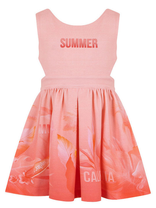 Lapin Kids Dress Coral