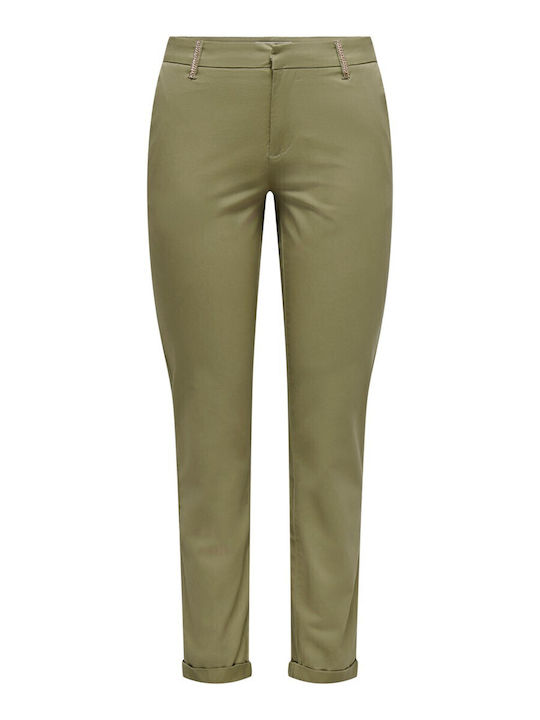 Only Damen Chino Hose light khaki