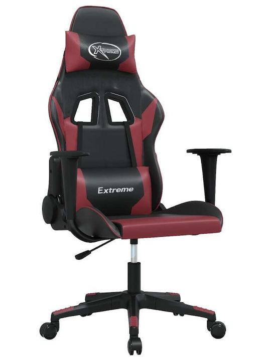 vidaXL 3143694 Scaun Gaming Din piele ecologică...