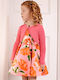 Kids Bolero Knitted Fuchsia