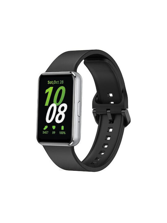 Ανταλλακτικό Λουράκι Quickfit Samsung Galaxy Fit 3 Silicone Black