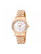 Just Cavalli Watch with Pink Gold Metal Bracelet