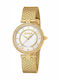 Just Cavalli Women's Watch with Gold Metal Bracelet