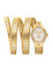 Just Cavalli Women's Watch Chronograph with Gold Metal Bracelet