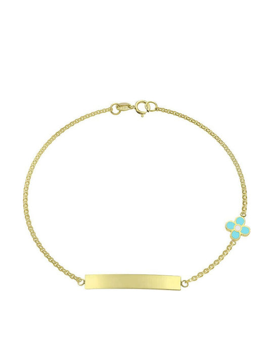 Vitopoulos Kinderarmband aus Gold 14K