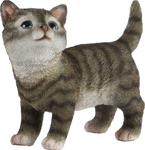 Kaemingk Decorative Cat Polyresin 12.5x11x11cm 1pcs