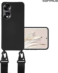 Sonique Umschlag Rückseite Silikon 0.5mm mit Ba...