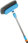 Washing Brush with telescopic handle and water supply 55>90cm