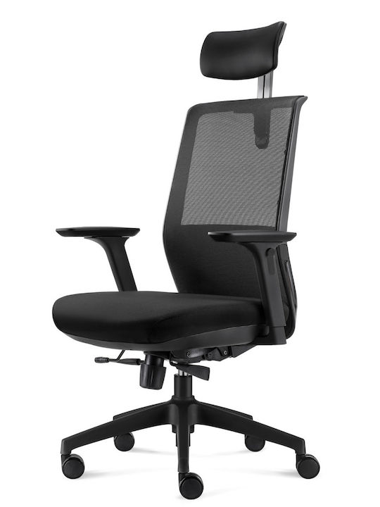 ErgoAction Workpro Office Chair With Recline And Adjustable Arms Black