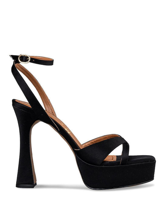 Envie Shoes Platform Women's Sandals Black