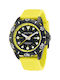 Nautica Watch Battery with Yellow Rubber Strap