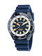 Nautica Analog/Digital Men's Watch 44mm Solar with Blue Rubber Strap