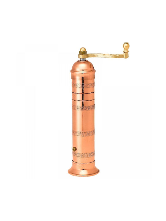 Karageorgos Bros Manual Set Spice Mills made of Metal in Copper Color 1pcs