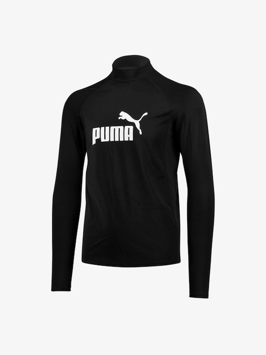 Puma Ανδρική Μακρυμάνικη Αντηλιακή Μπλούζα Μαύρη
