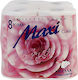 Maxi Touch Silk Χαρτί Υγείας 8 Ρολά 3 Φύλλων (150gr/Ρολό)