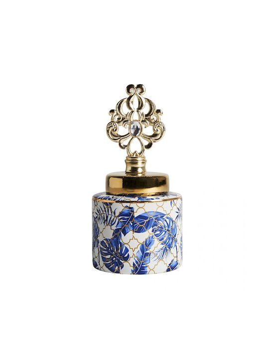 Vical Decorative Vase Blue 15x15x31cm