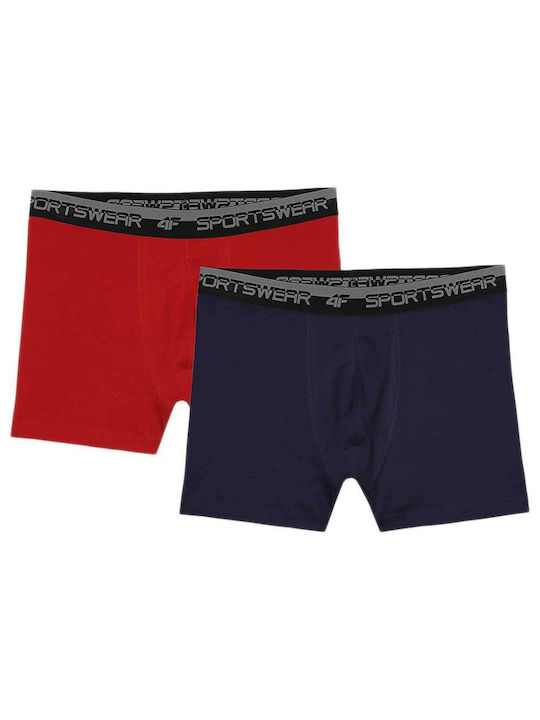 4F Herren Boxershorts Mehrfarbig 2Packung