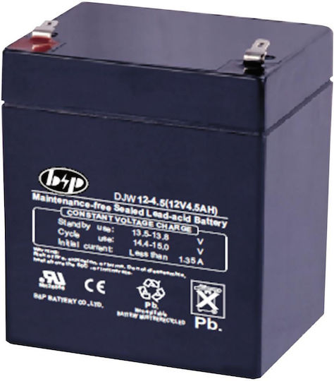 B&P UPS Batterie mit Kapazität 4.5Ah und Spannung 12V NV-PN09974