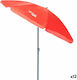 Aktive Solskjerm Foldable Beach Umbrella Aluminum Diameter 1.8m Coral 12τμχ