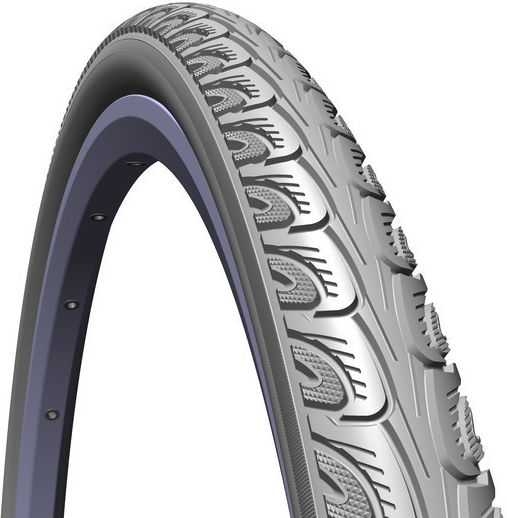 Rubena Haken 24x1 3/8 Gummi für Rollstuhl V-69 Grau