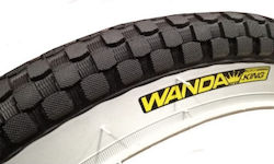 Wanda King BMX Freestyle Tire 20x2.35 Black-White P1178-74