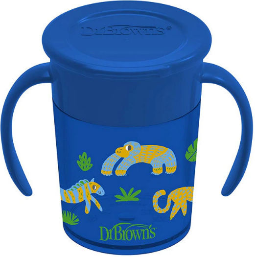 Dr. Brown's Toddler Plastic Blue Cup 200ml