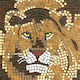Alea Mosaic Diy Art Kit Square Mosaic With Authentic Mosaics 20x20cm Lion 204026 New