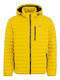 Camel Active Men's Winter Jacket Waterproof and Windproof Yellow