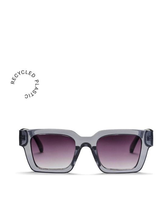 Chpo Sunglasses Gray with Acetate Frame & Gray Lens