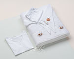 Christening Oilcloths Set White