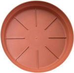 Micplast 74 Teller Topf Terracotta 26x26cm