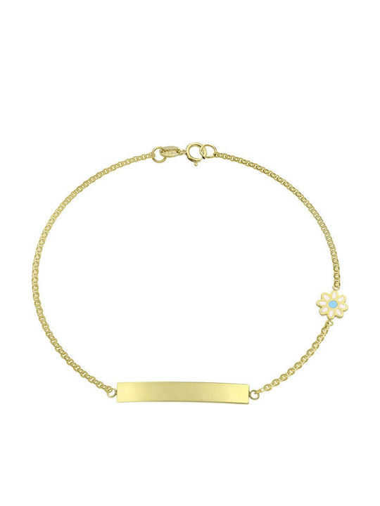 Vitopoulos Детска Гривна от Злато 14K