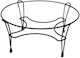 Poulimenos Pot Stand Black 28cmx19cmcm.