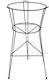 Poulimenos Pot Stand Black 30cmx19cmcm.