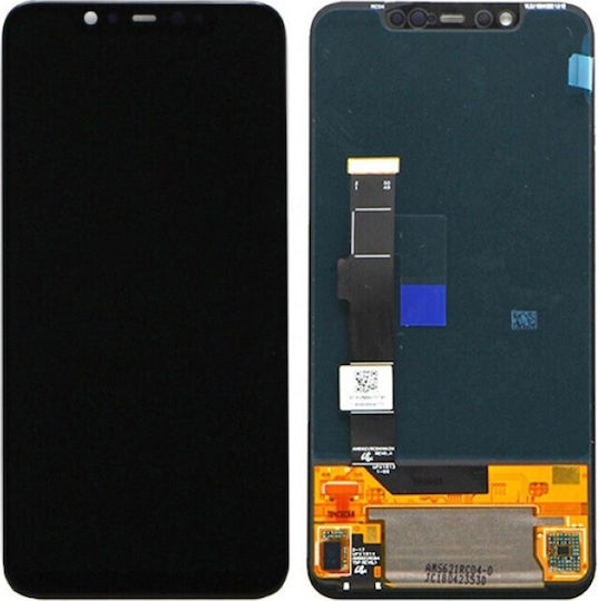 Οθόνη με Μηχανισμό Αφής για Xiaomi Mi 8 (Μαύρο)