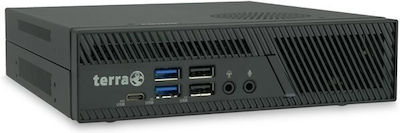 Terra Wortmann AG 6000V6.1 Silent Greenline Mini PC (Nucleu i5-12400/8GB DDR5/500GB SSD/W11 Acasă)