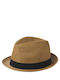 Jack & Jones Men's Hat Fedora Brown