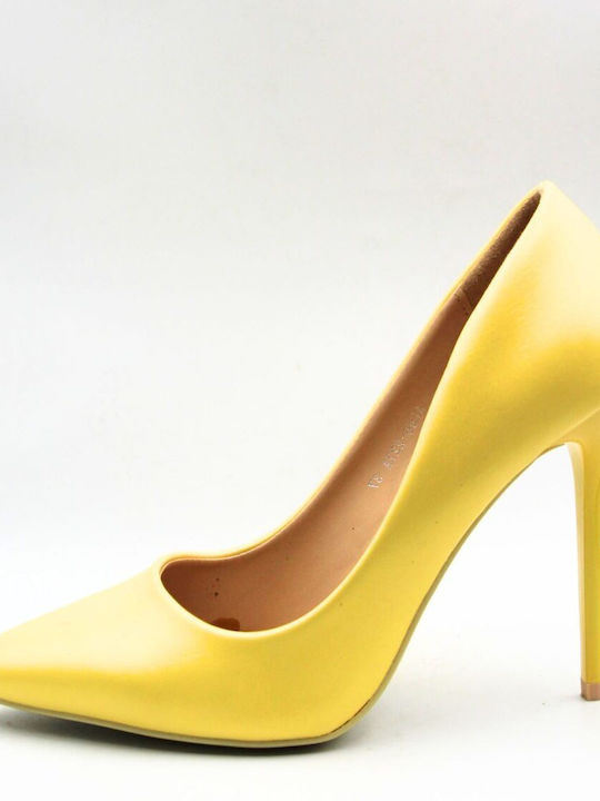 Plato Yellow Heels