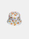 Alouette Kids' Hat Bucket Fabric White