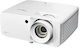Optoma 3D Projector 4k Ultra HD Laser Lamp with Built-in Speakers White