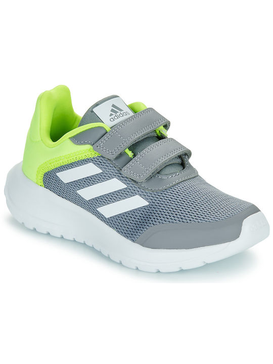 Adidas Атлетични детски обувки Работещ с велкро Сив