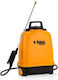 Volpi V-black Pressure Sprayer Electric with Capacity 12lt 5bar in Orange color
