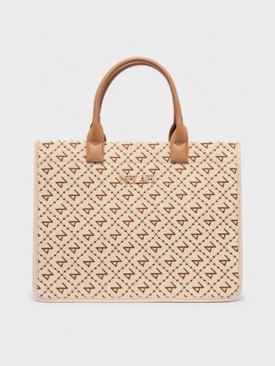 Nolah Shannah Damen Tasche Tote Hand Beige