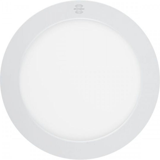 Spot Light Кръгла Вграден LED Панел 18W с Неутрално бяло Светлина 4000К